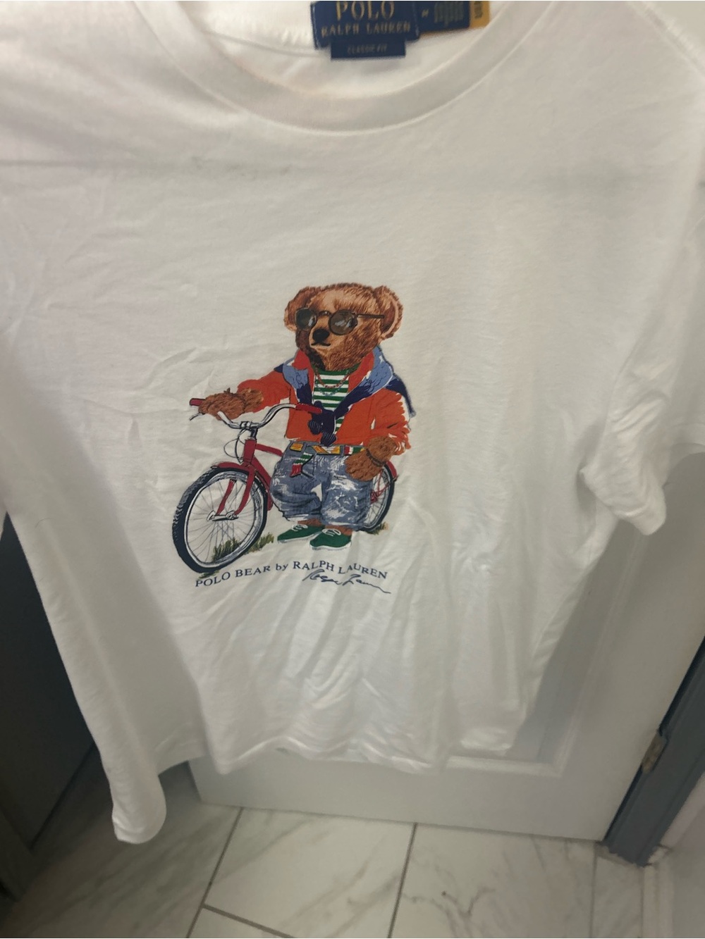 RALPH LAUREN polo bear tee shirt.
